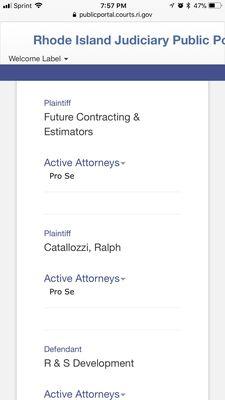 Does this seem like a good company to do business with # Future Contracting and Estimators! Ralph Catallozzi