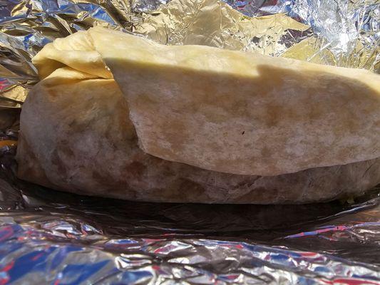 Huge burrito