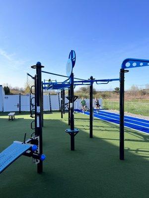 Outdoor Workout area