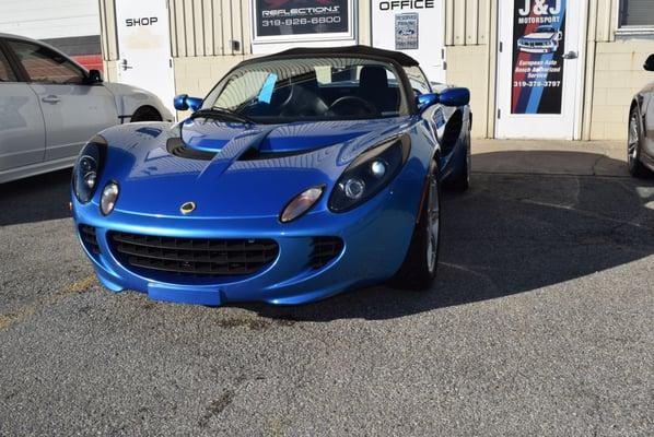 Detail on a Lotus Elise