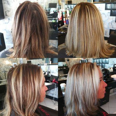 Same day Corrective Color and A Brazilian Blowout by Troy