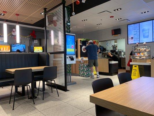 Inside McDonald's