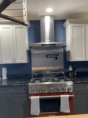 Full home remodel kitchen upgrade section