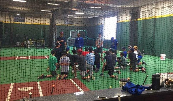 All day High School Prep camp with former Phillies Major League player Kevin Jordan and current Dodger player Jordan Paraoubeck