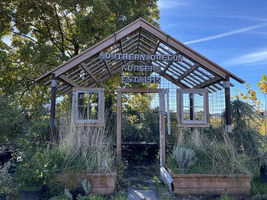 One of many great spaces @ Southern Oregon Nursery.