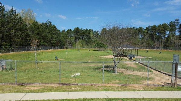 Dog park for small pups.