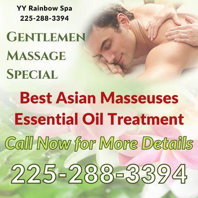 Gentlemen Massage Special