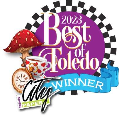 We are proud winners of the Best Flooring Store for the Toledo City Paper!