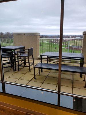 Outdoor patio, 8th floor