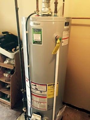 This is an installation of a new water heater in Montgomery, NY. Call Top Notch Plumbing to get a new water heater installed ...