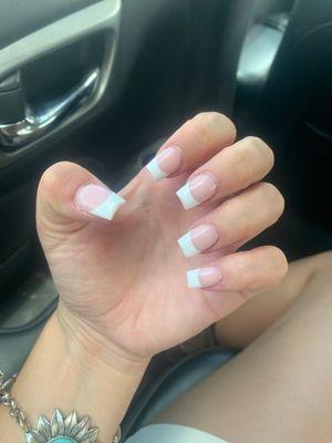 French tip full acrylic set