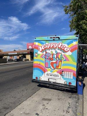 Happy Ice Mobile #1   1850 W Manchester Ave, Los Angeles CA 90047 United States (1pm-7pm) In Front Of WSS