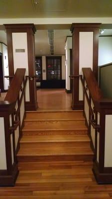 Doorway to the bar area. Love exploring this building!