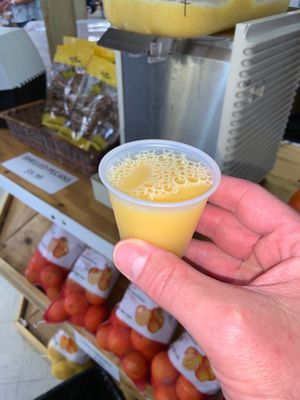 Free juice samples!