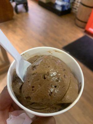 Rocky road ice cream