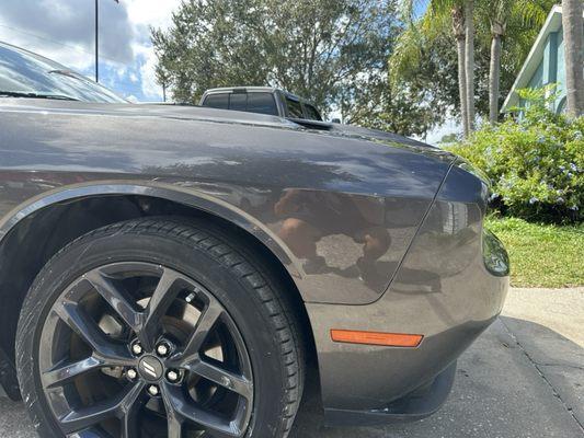 After Pdr repair 2020 challenger fender