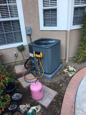 A new install almost complete by the trabuco air team