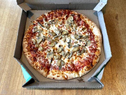 Large (14") Mushroom on Original Crust - Mmm!