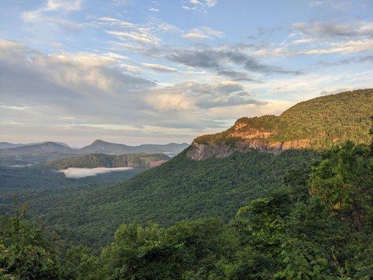 Big View Scenic Outlook, US Highway 64, Highlands