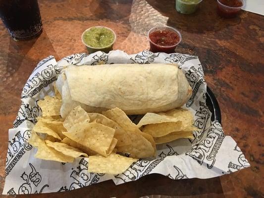 Diablos burrito... Definitely worth a visit!