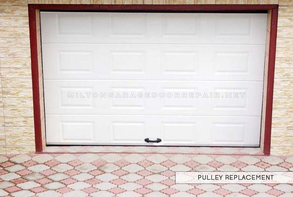 Milton-garage-door-pulley-replacement