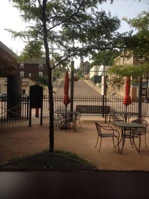 Great courtyard view.