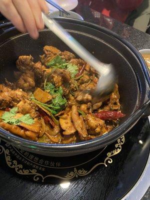 Spicy Chicken Pot