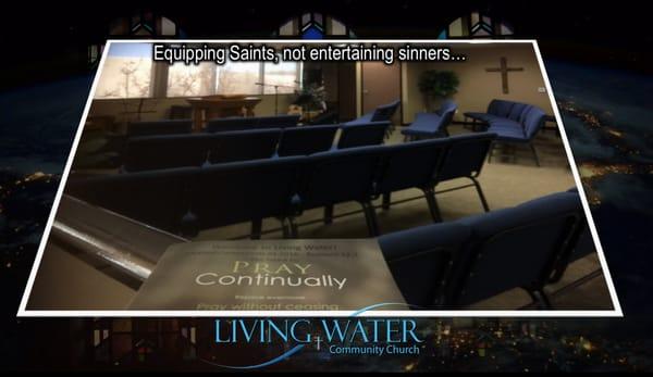 Welcome home!  Bible Based, Christ Centered, Family Friendly!  Living Water Community Church.