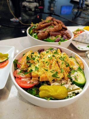 We have salads for everyone, unless you don't like salads then you should order something else....