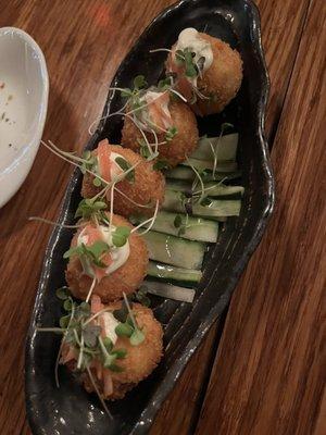 Crab croquettes