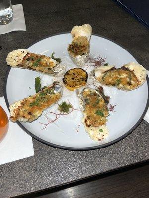 Oysters Rockefeller- decent