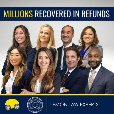 Millions recovered in refunds