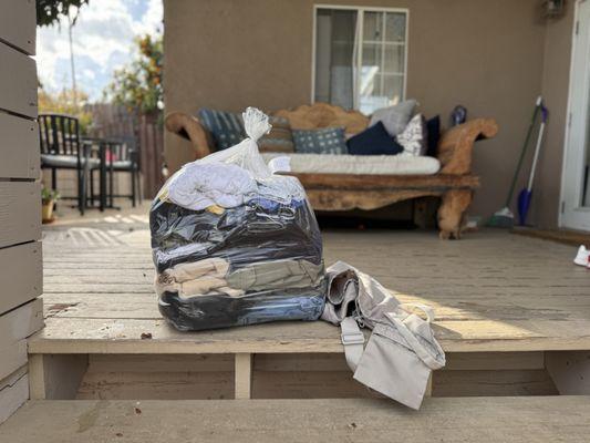 Clean and Folded Laundry