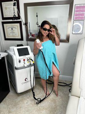 Quick Laser Hair Removal Session for all skin types