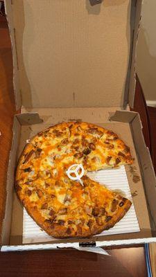 12" Buffalo Chicken Cutlet Pizza