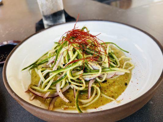 Sunomono noodle salad