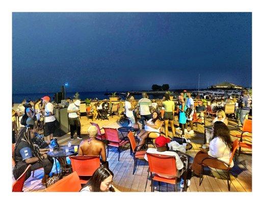 Pier 31. Bar/Patio/Deck Beach Summertime in Jamaica ?! No! U are in Chicago! Hot Music DJ Cold Drinks Good Food!Hot People! Fun! Cool!