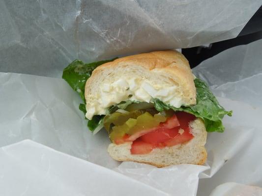 Egg Salad Sandwich. YUM!