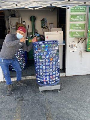 Gotta love the people who work at Ponce Recycling