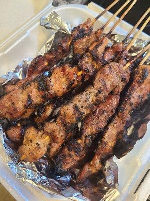 Pork kabobs