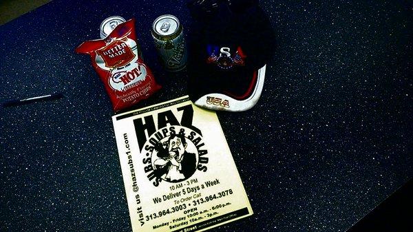 Haz carries Detroit Classic Faygo n Bettermade chips