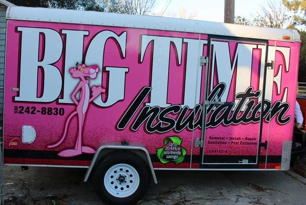 Big Time Pest Control also does Big Time Insulation.