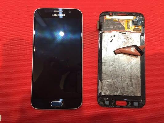 Samsung s5 Glass and LCD Repair!! Awesome!!