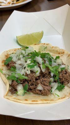 Steak street tacos