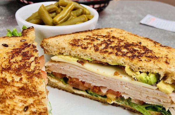 Avocado Smash Turkey & Swiss, yummy!