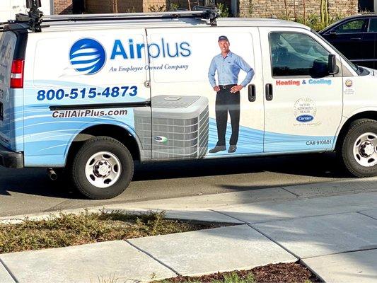 Saul's AirPlus' truck