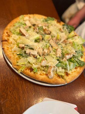 Chicken Cesar pizza