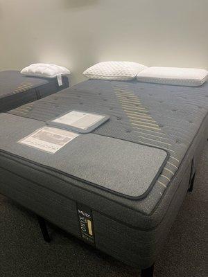 Our new bed, can't wait to get it. Plus we got adjustable base so I can raise my head and feet. Massages too!