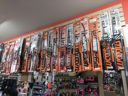 Plenty of snow parts on hand. Stop in!