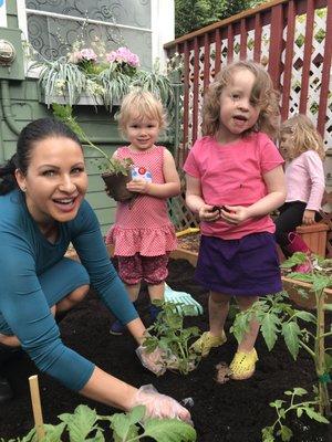 Spring gardening